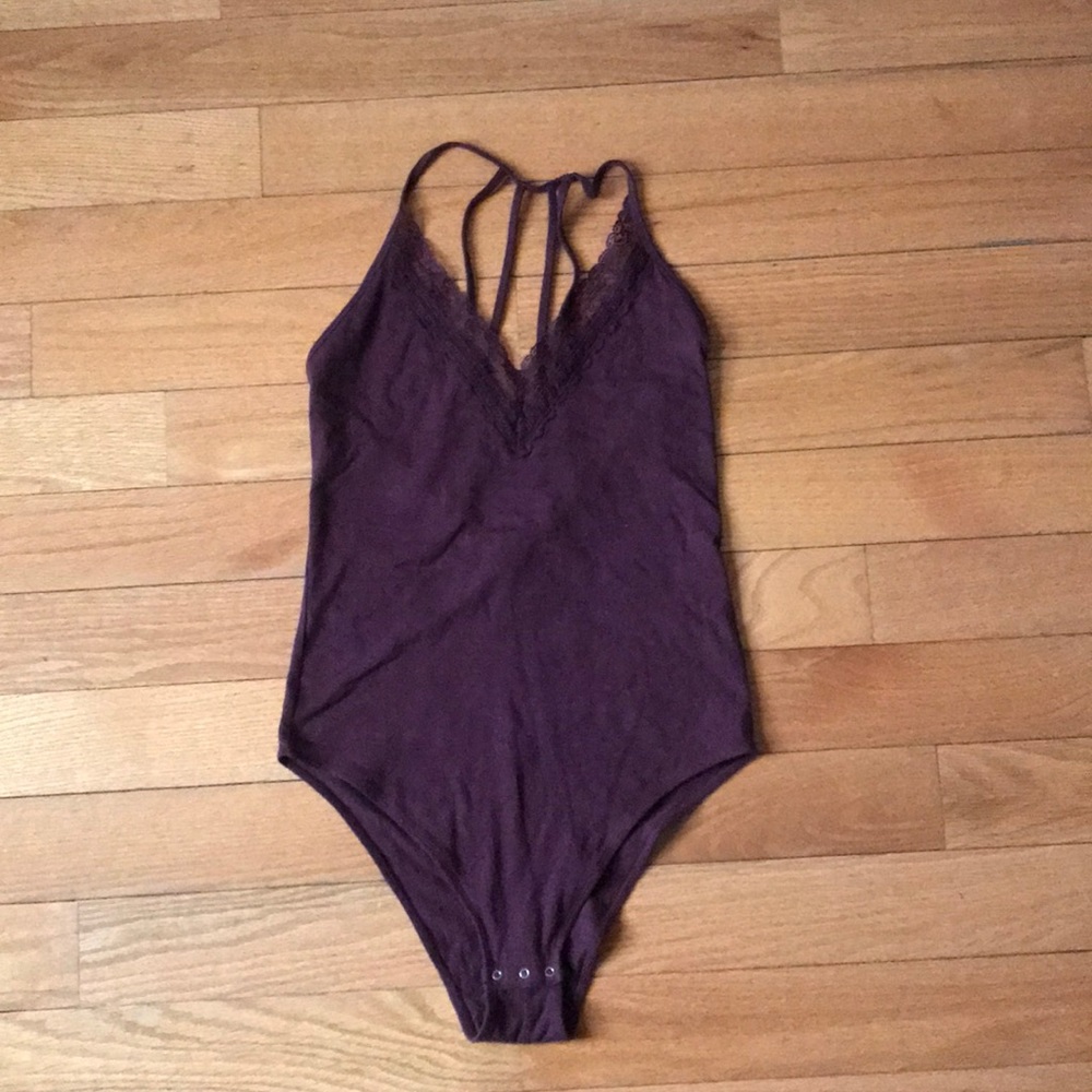 Maroon Bodysuit